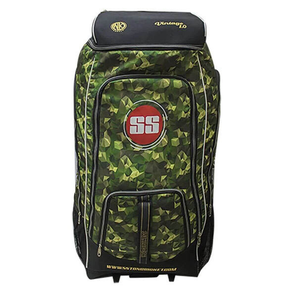 SS Vintage 1.0 Cricket Kitbag (Black,Camo,& Green)