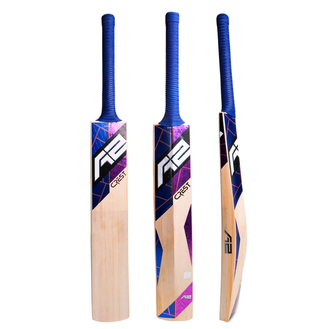 A2 Crest Kashmir Willow Cricket Bat-SH