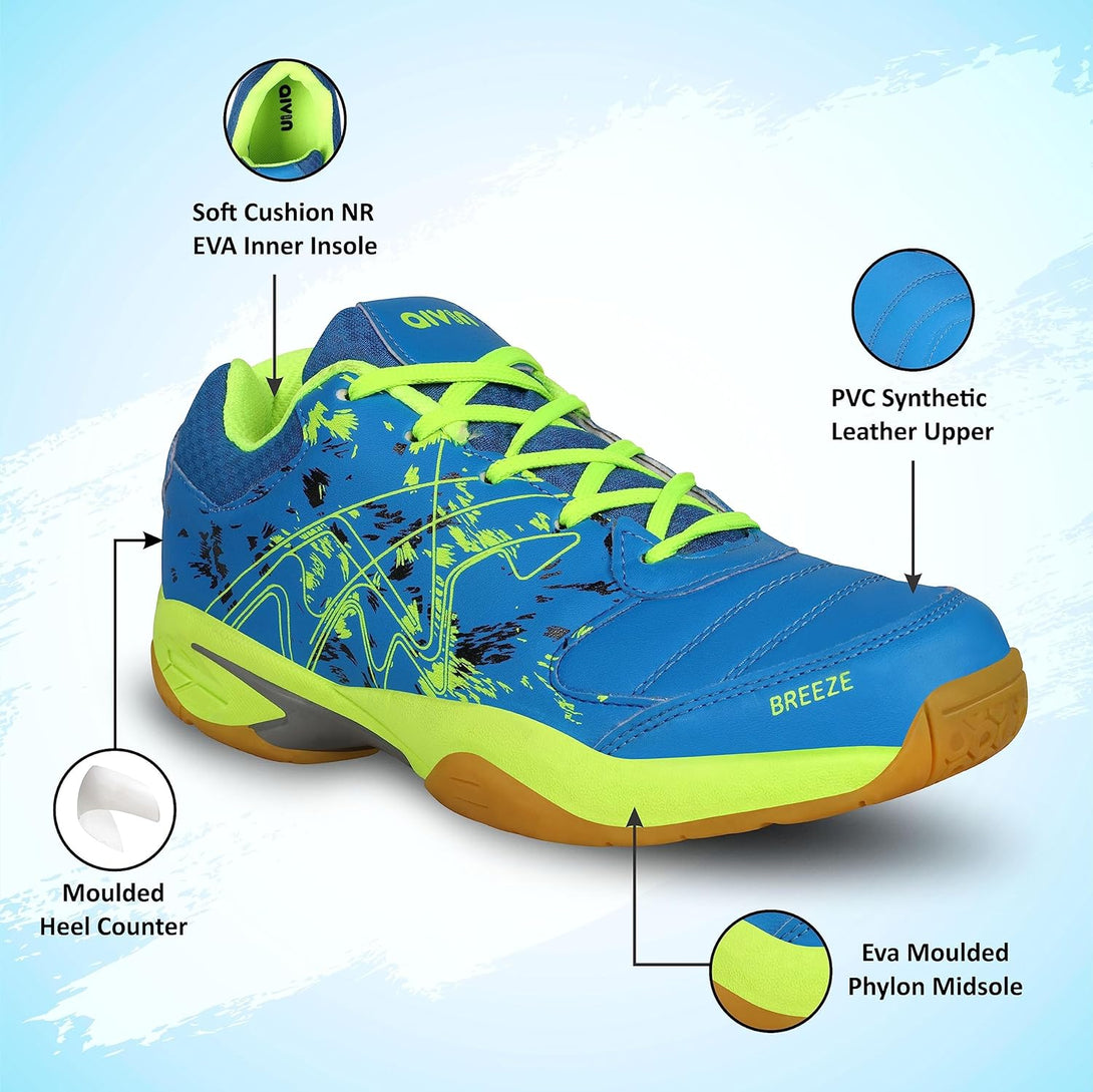 Aivin Breeze Badminton Shoes -Blue