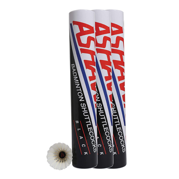 Ashaway Black Badminton Shuttlecock (3Tube-36pc)