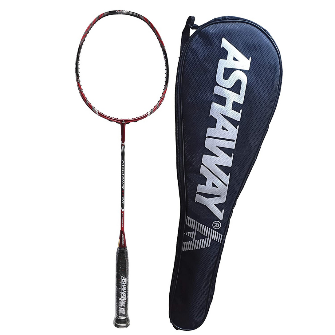 Ashaway Palladium XT 80 Badminton Racquet(Red/Black)