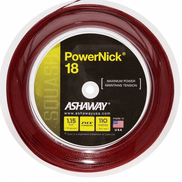 Ashaway Power Nick 18 Titanium Squash Reel