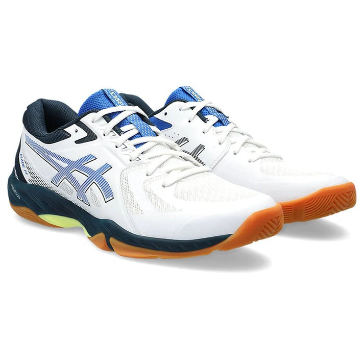 Asics Blade FF Men s Badminton Shoes White illusion Blue