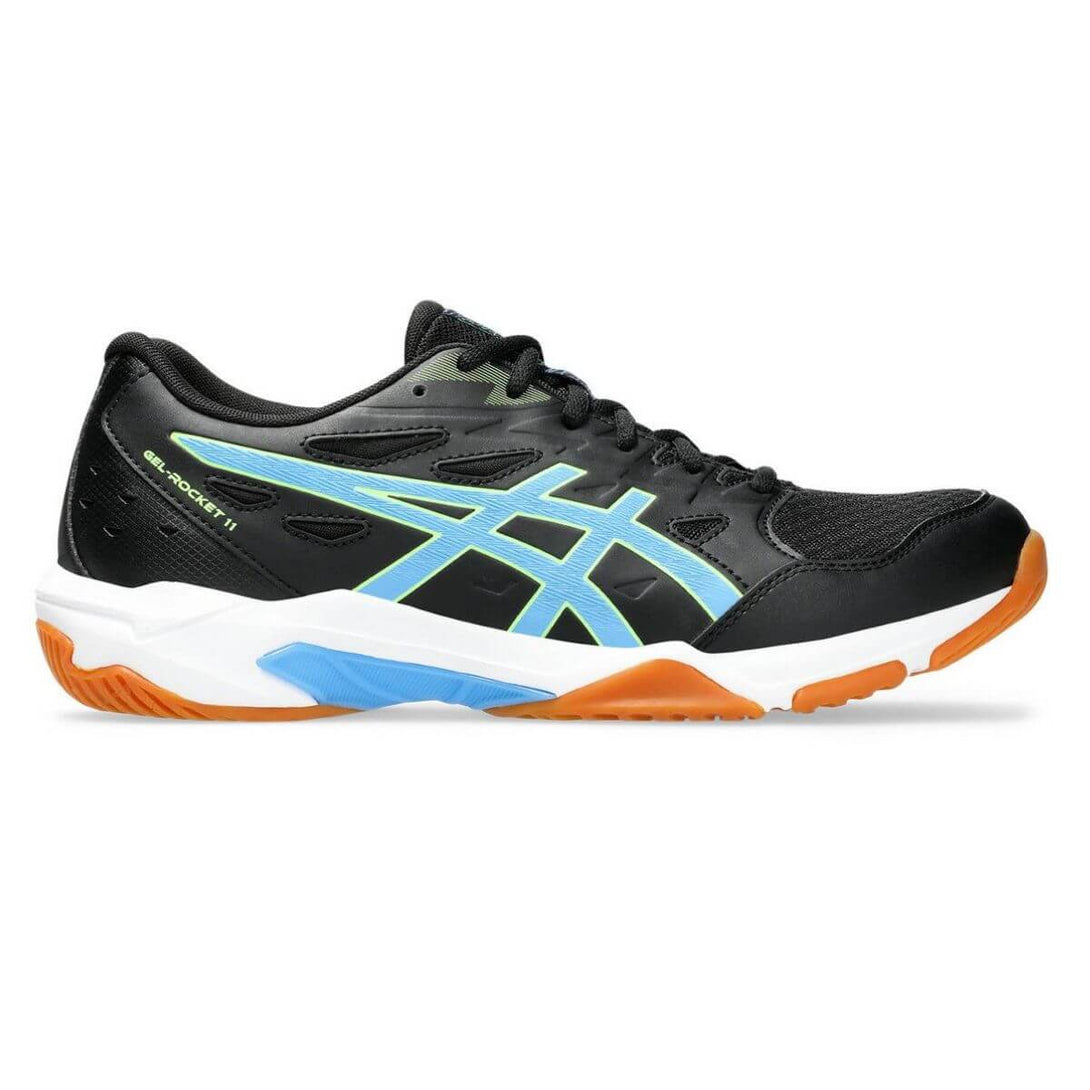 Asics Gel Rocket 11 Badminton Shoes (BLACK/WATERSCAPE)