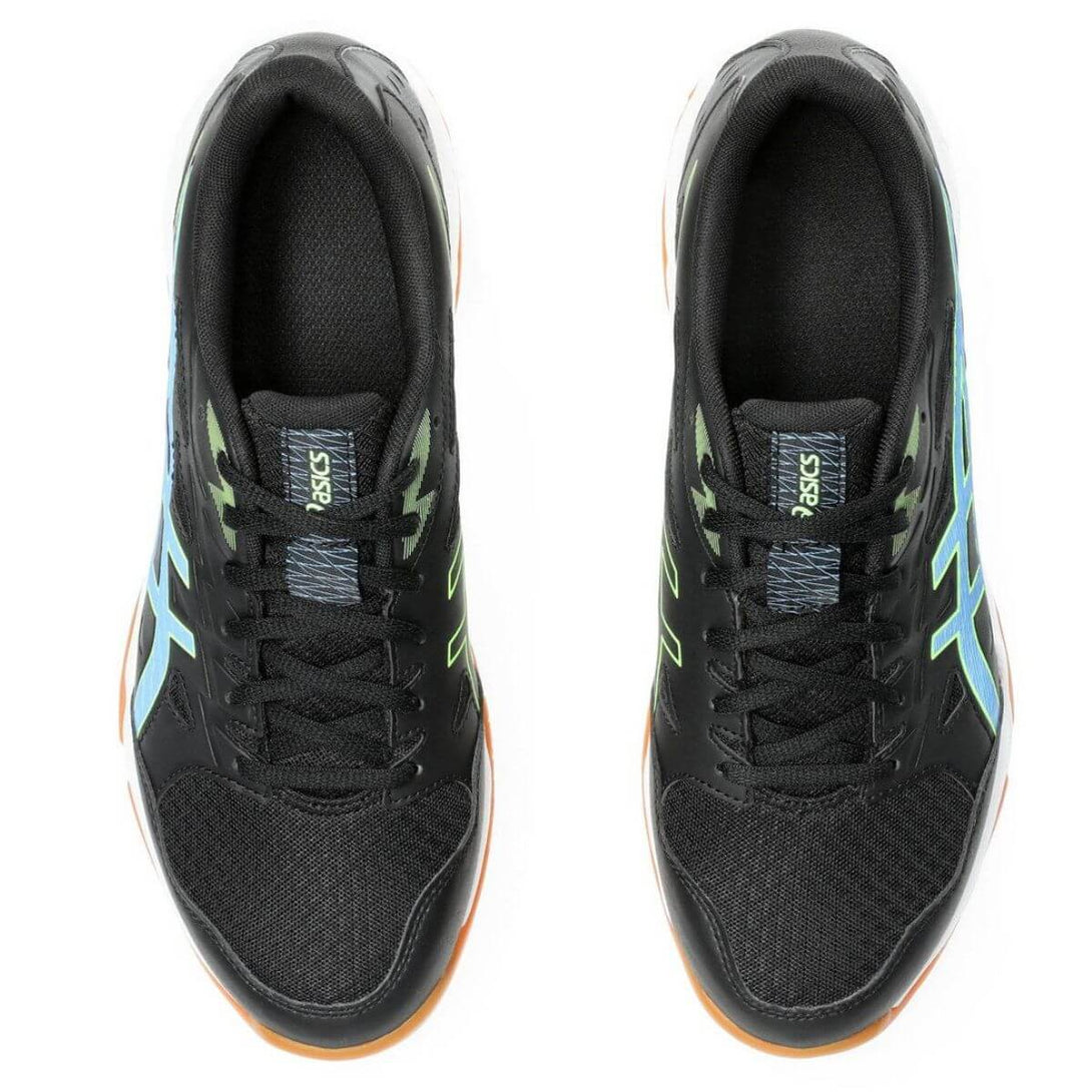 Asics Gel Rocket 11 Badminton Shoes (BLACK/WATERSCAPE)