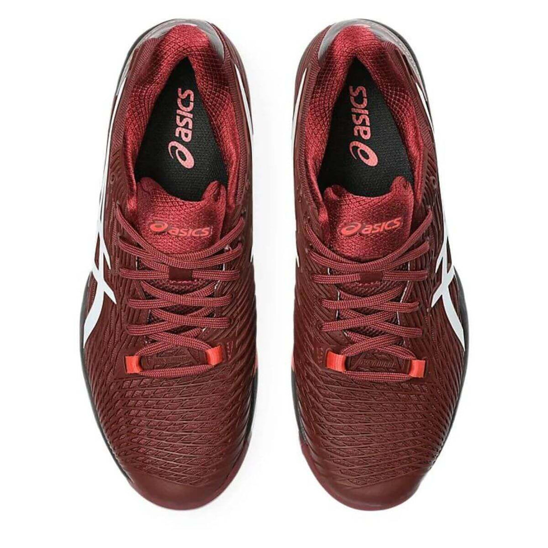 Asics Solution Speed Ff 2 Tennis Shoes (Antique Red/White)