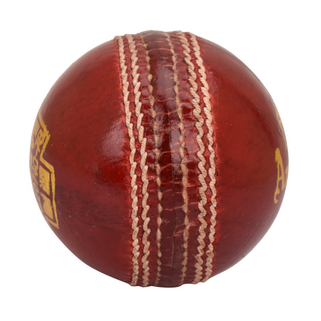 BDM Ambassador Red Cricket Leather Ball (6 balls)