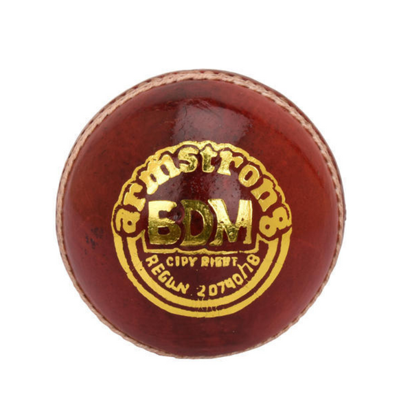 BDM Armstrong Cricket Leather Ball (Pack of 6)