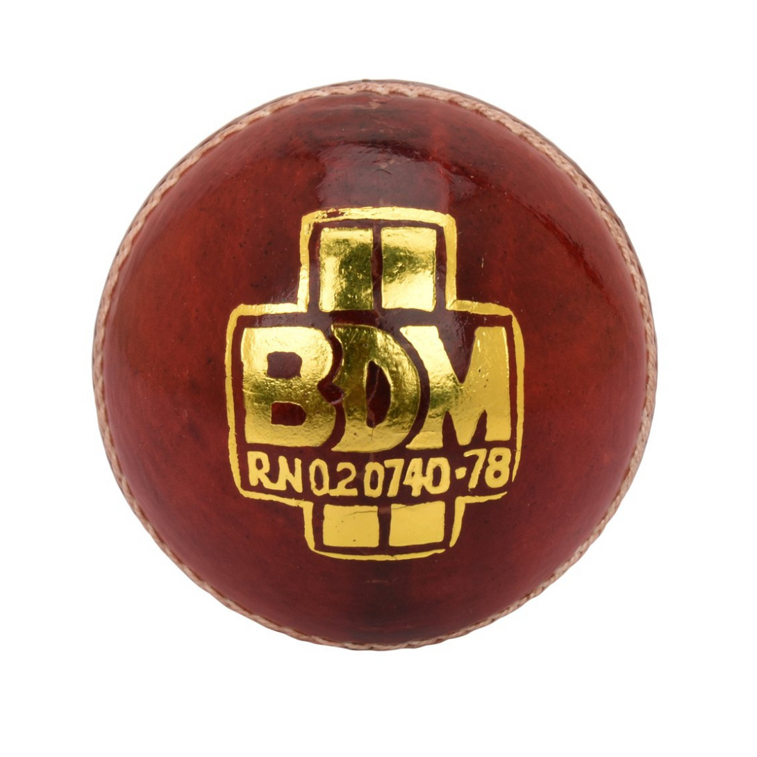 BDM Armstrong Cricket Leather Ball (Pack of 6)