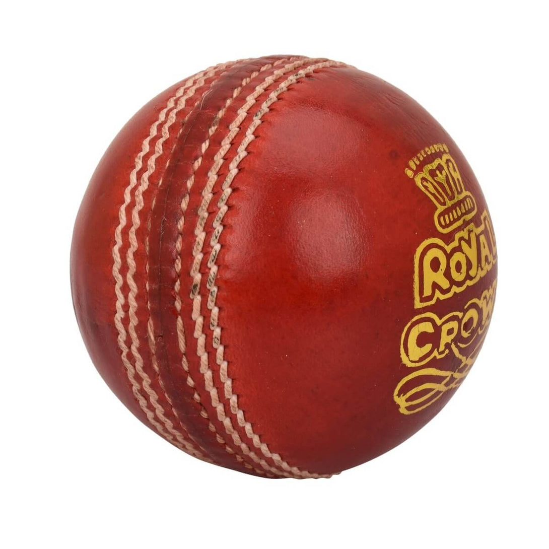 BDM Royal Crown Cricket Leather Ball (Pack of 6)