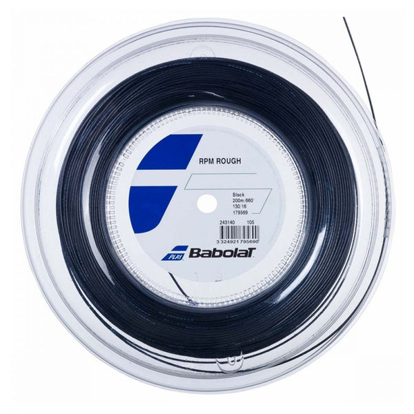 Babolat RPM Rough Tennis String (200M)16 (Black)