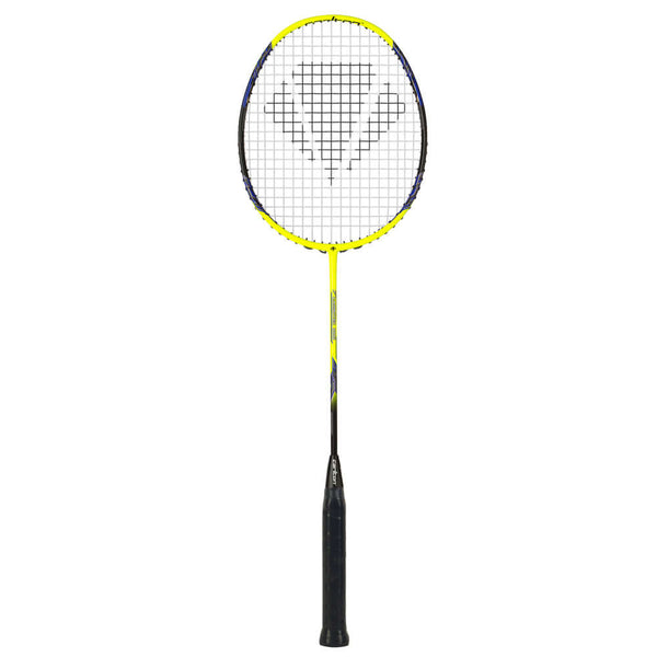 Carlton Carbotec 1000 Strung Badminton Racquet (Lime)