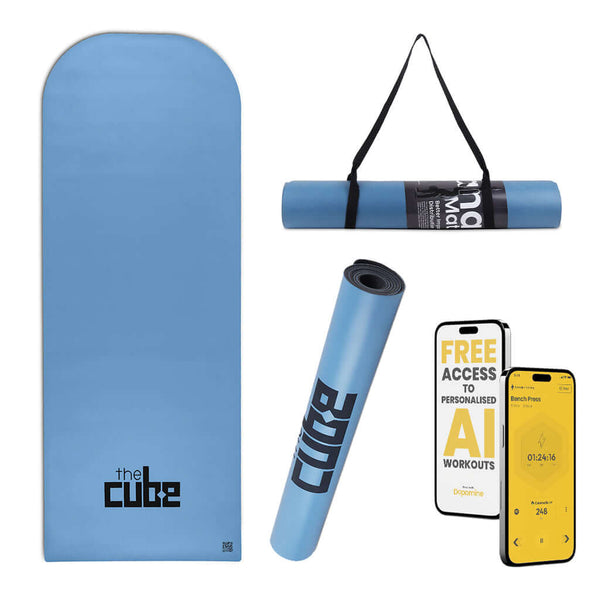 Cube Club Prana PU Yoga Mat