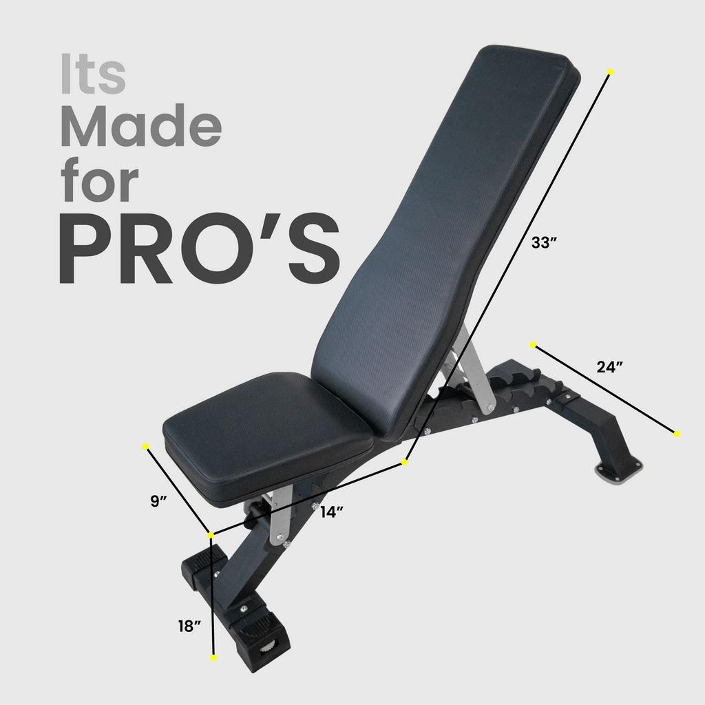 Cube Club Pro Adjustable Gym Bench