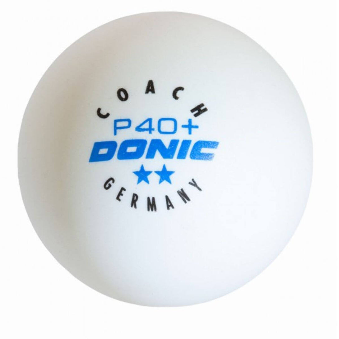 Donic coach P40+ Cell Free Training Table Tennis Balls – ( Pack of 6)