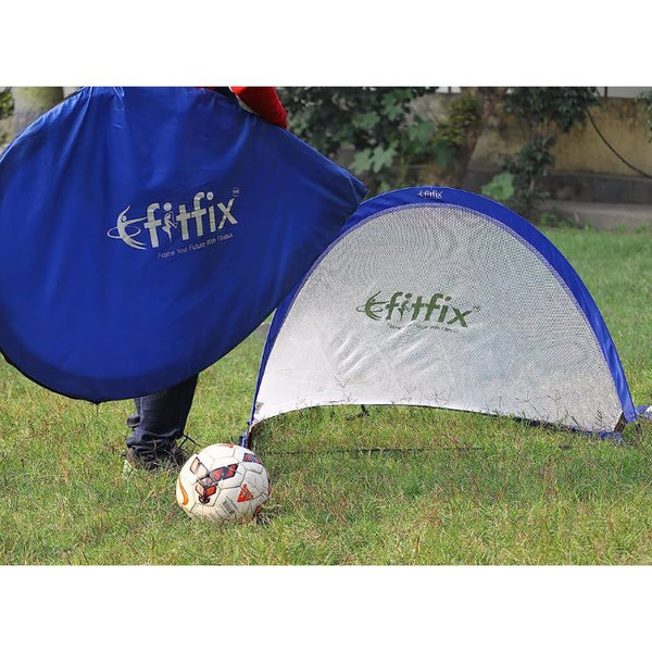 Fitfix Portable Pop up Soccer Goal with Carry Bag