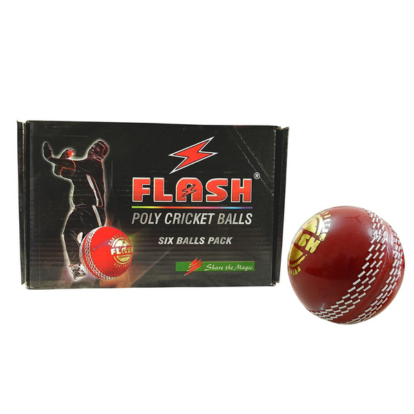 Flash Poly Synthetic Cricket Ball