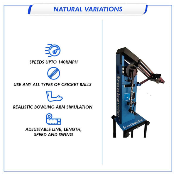 Freebowler Superthrow Automated & Portable Ball Thrower