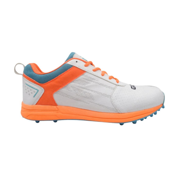 Gowin Test Cricket Shoes (White/Orange/Sky )