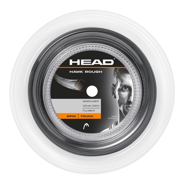 Head Hawk Rough 17 Tennis String Reel-200M