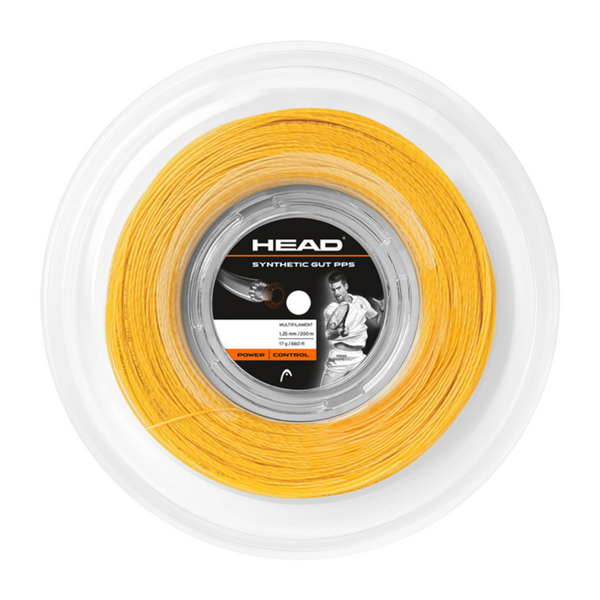 Head Synthetic Gut PPS Tennis String Reel 16 (200M) - Gold, 16/1.30mm