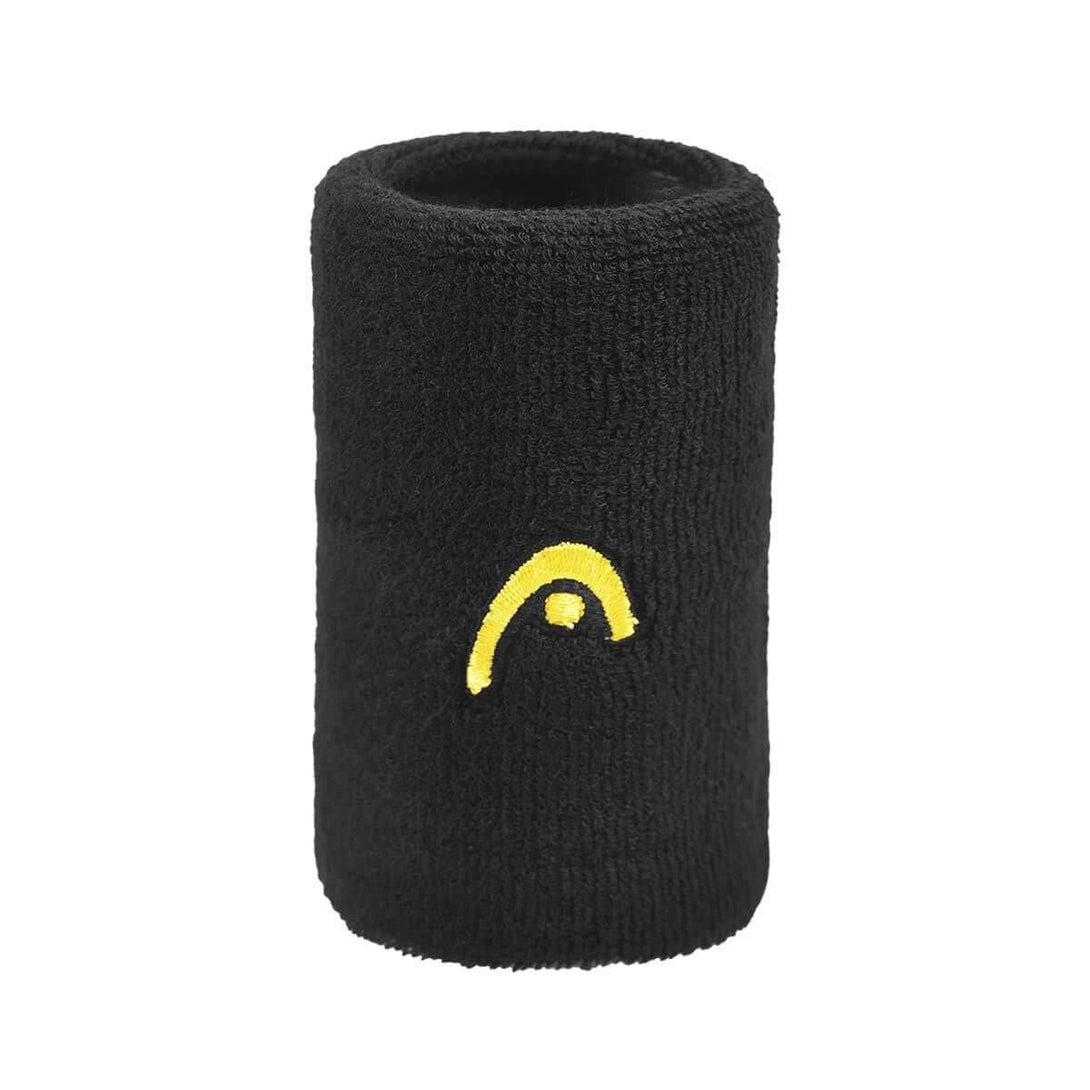 Head Tennis Wristband 5″--Black