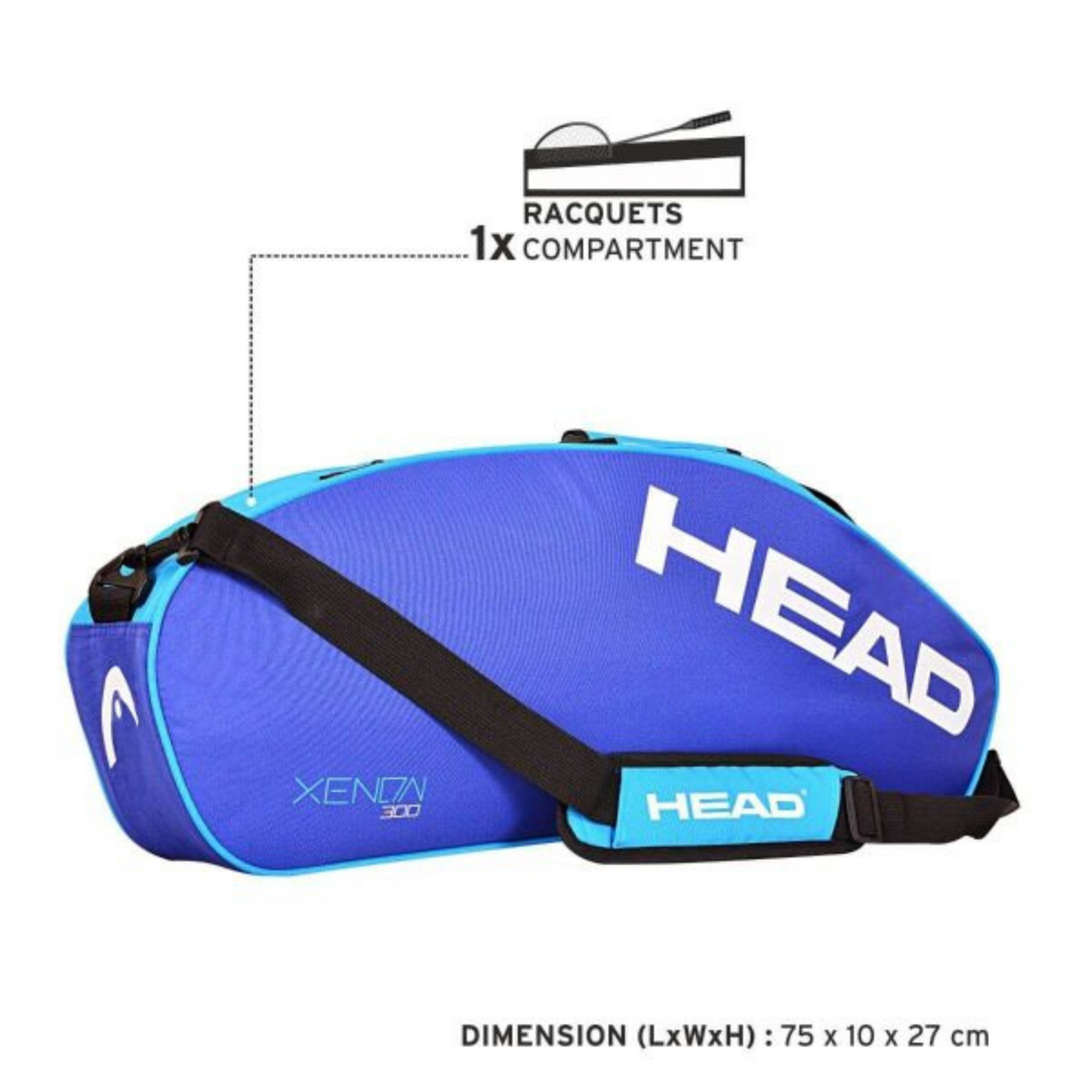 Head Xenon 300 Badminton Kitbag