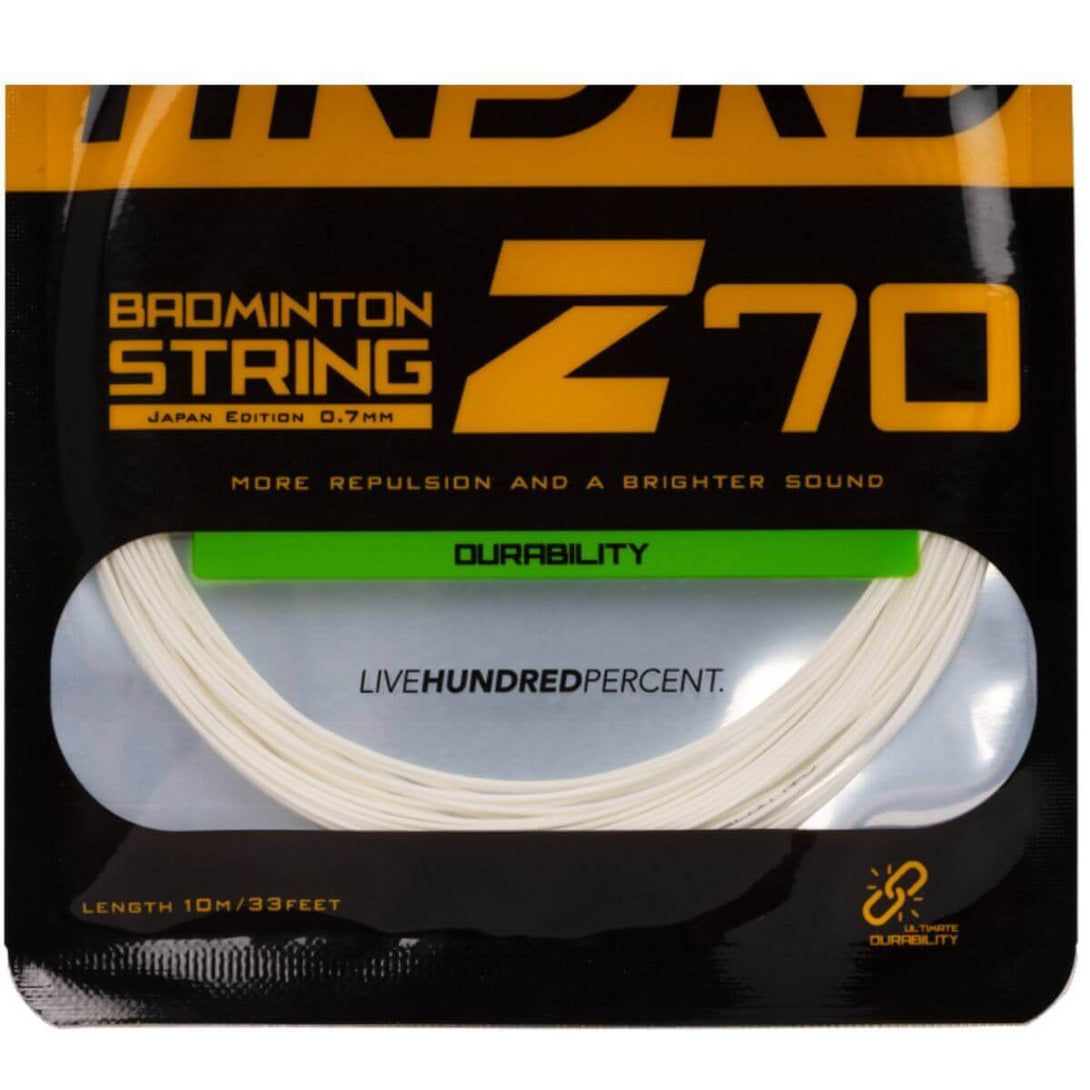 Hundred 70 Z Badminton String -Ice white