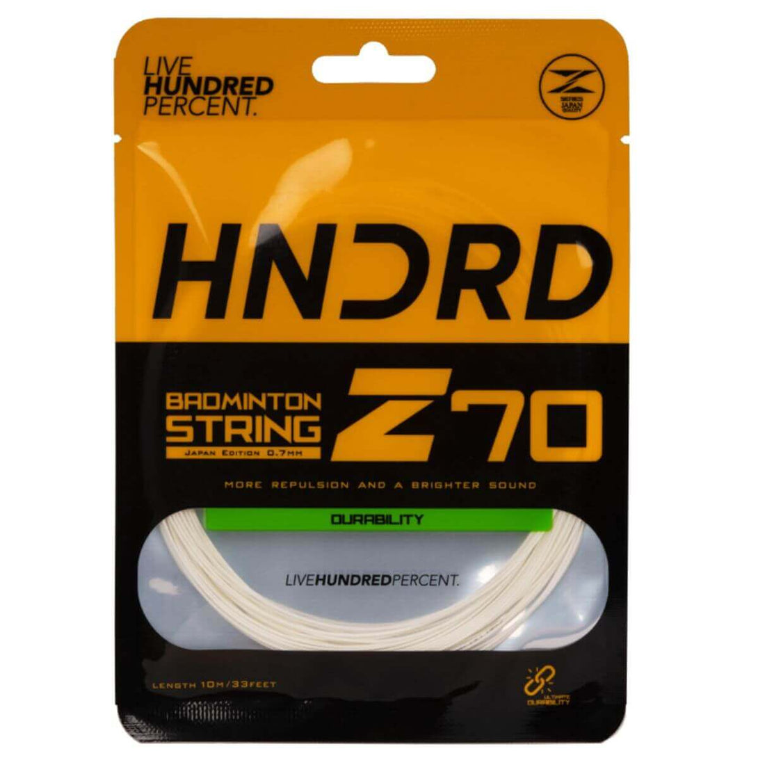 Hundred 70 Z Badminton String -Ice white