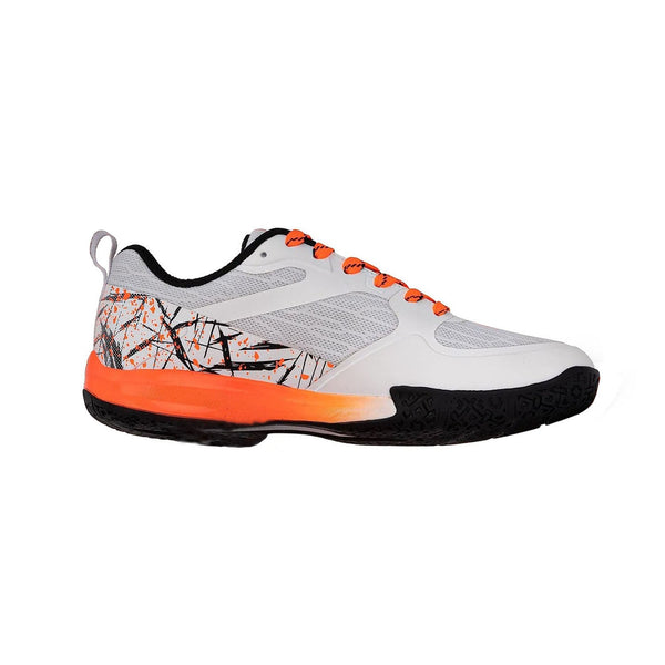 Hundred Beast Max Badminton Shoes (White/Orange)