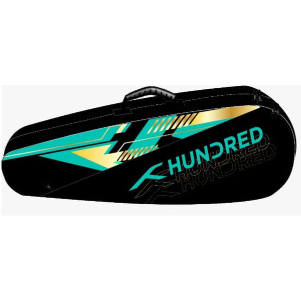 Hundred (HBCK-2M146-1) Badminton Kitbag Style no: HBCK-2M146-1 Colour: Black 6 in 1 racquet bag