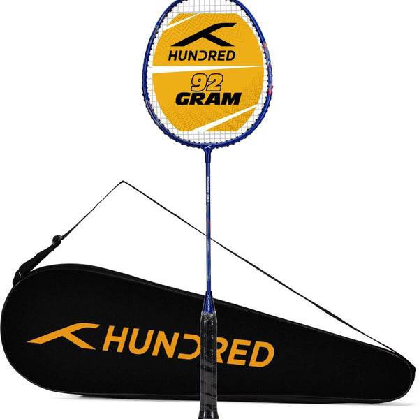 Hundred Powertek 200 Badminton Racquet-Navy