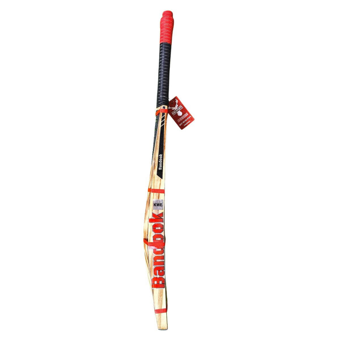 KWE Bandook Burn Edition-Players Edition 4 scoop 2 hole Hard Tennis Bat-SH