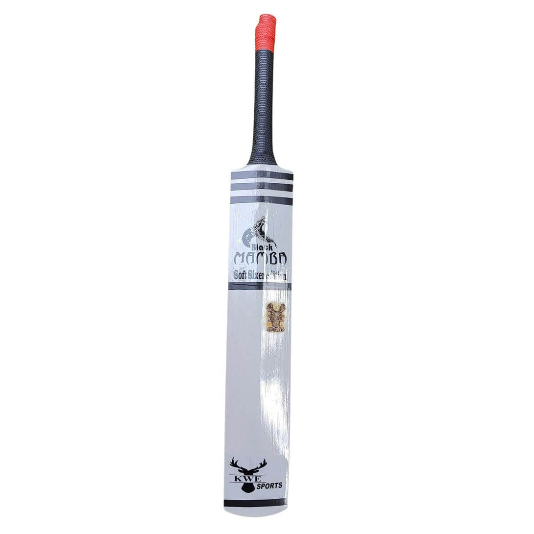 KWE Black Mamba Soft Tennis Bat-SH -Grey