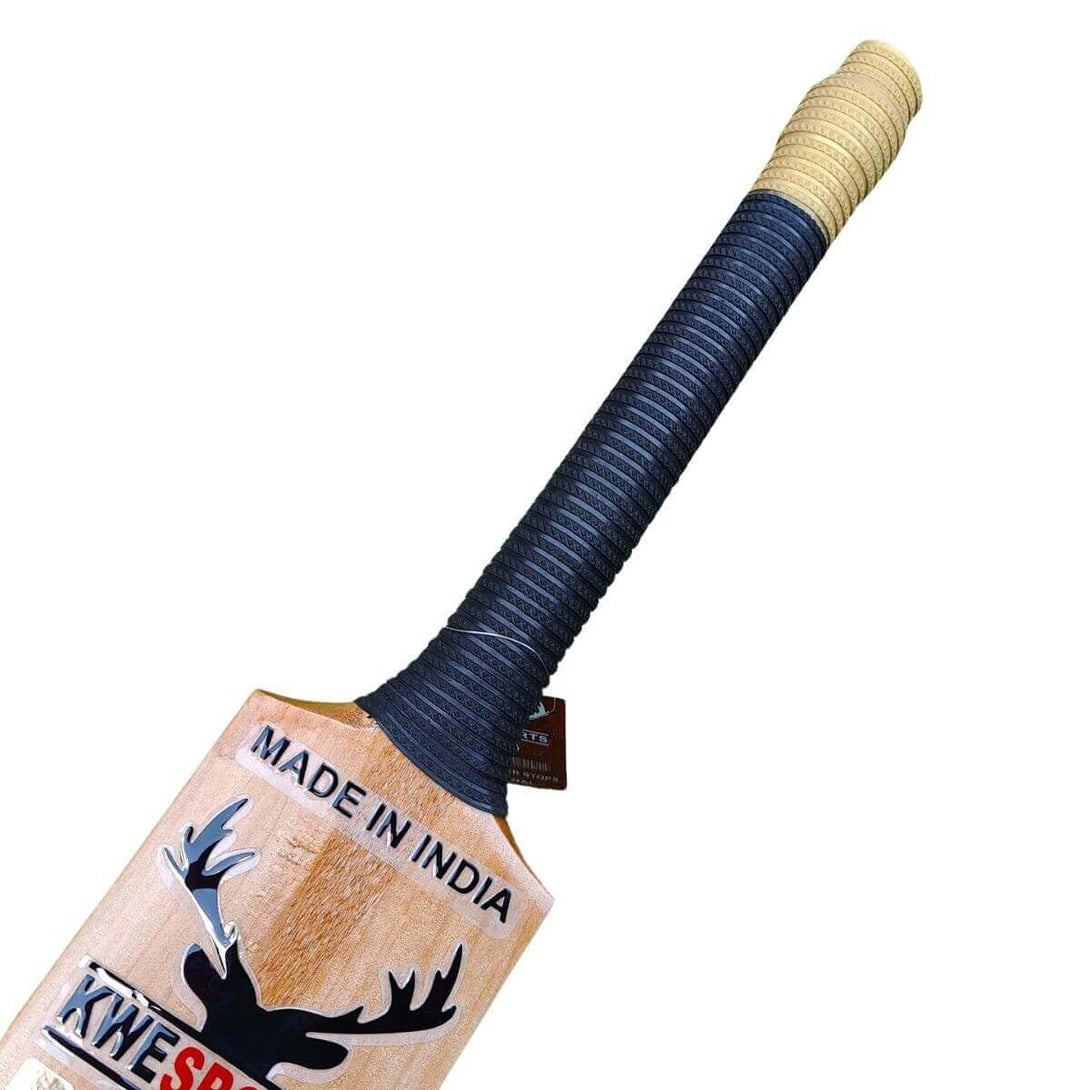 KWE Venom Pro Hard Tennis Kashmir Willow Bat- Gold Edition