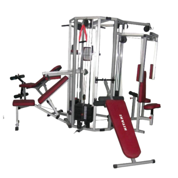 Kitaki 6 Station Multi Gym (60 kg. Steel Plate Each Station)-KMG03