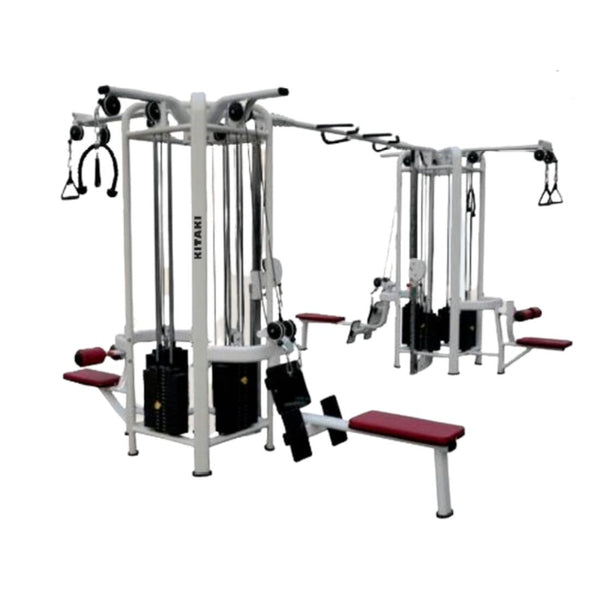 Kitaki 8 Station Multi Gym (60 kg. Steel Plate Each Station)-KMG02