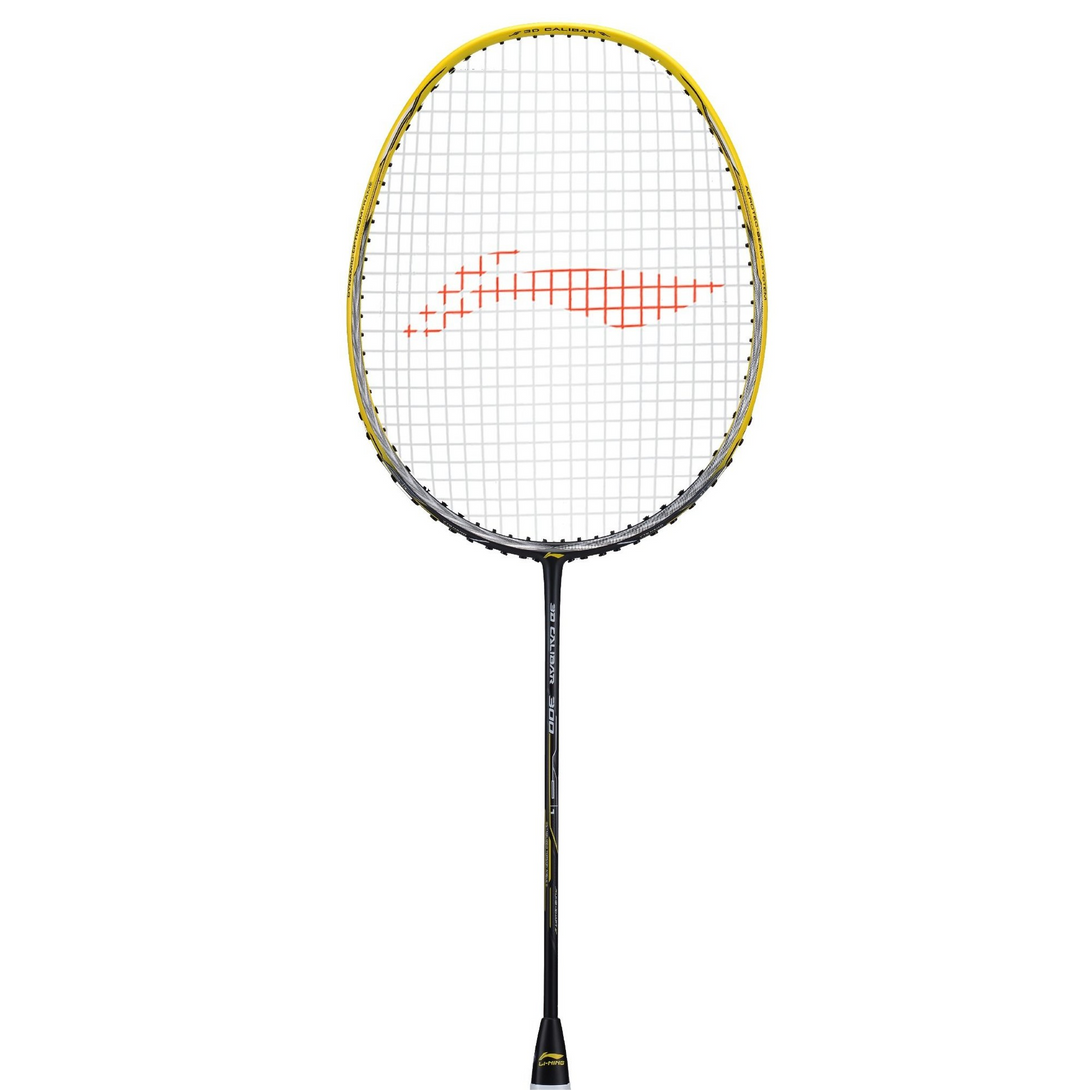 Li-Ning 3D CALIBAR 300 Badminton Racquet (Yellow Grey)