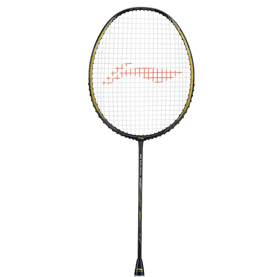 Li-Ning 3D CALIBAR 900 Instinct Badminton Racquet (Black Gold)