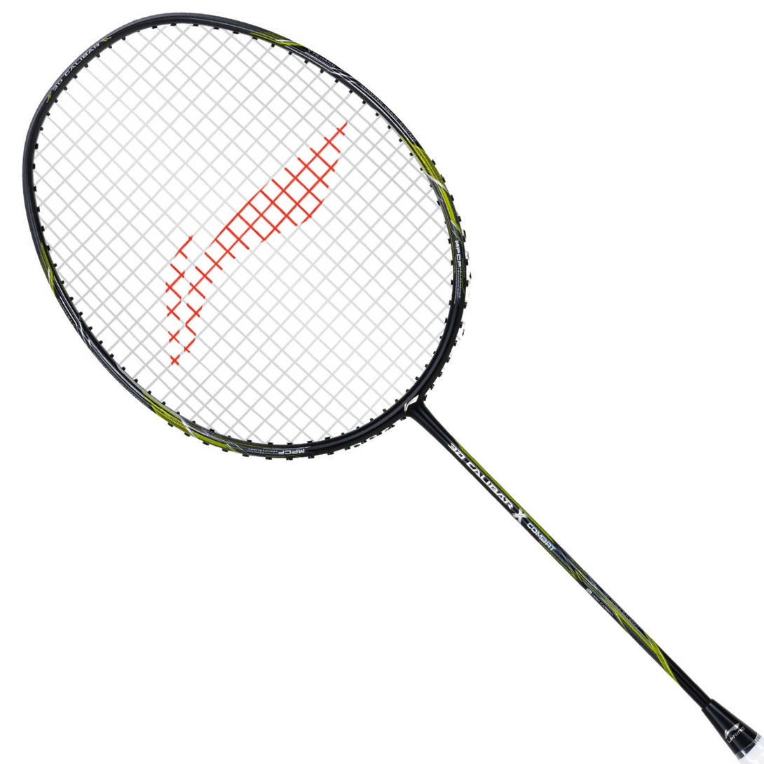 Li-Ning 3D Calibar X Combat Badminton Racquet (Balck/Coper)