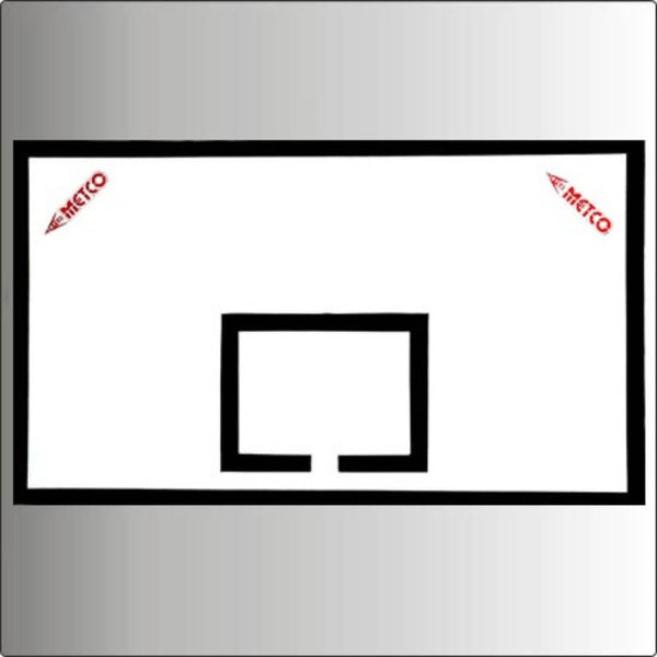 Metco Basketball Board With Angle Frame (20mm) Pair