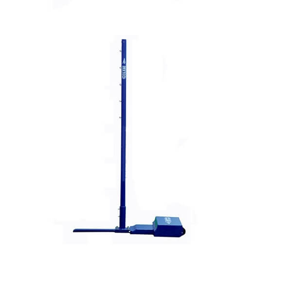 Metco Movable Badminton Pole (95kg Each side) (Pair)-Blue