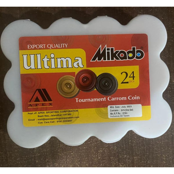 Mikado Men Wodden Ultima Carrom Coins