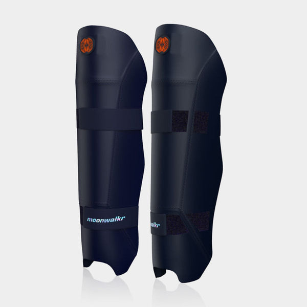 Moonwalkr Cricket Keeping Shin Guards (Blue)