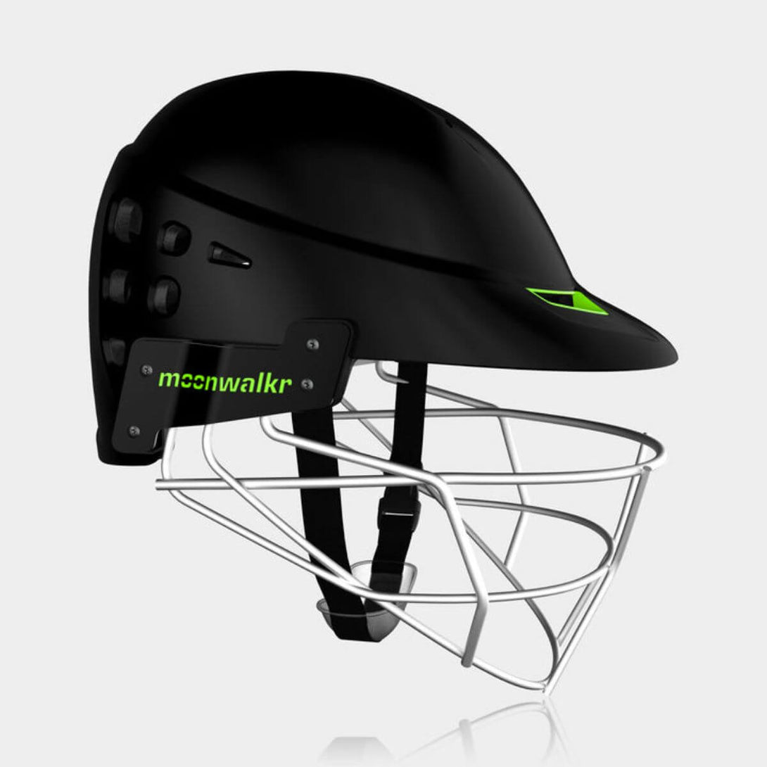 Moonwalkr Mind 2.0 Cricket Helmet (Black)