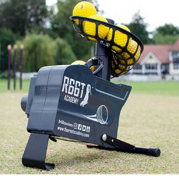 New Balance R66T Academy Cricket Ball Feeder Machine with Balls and Batteries