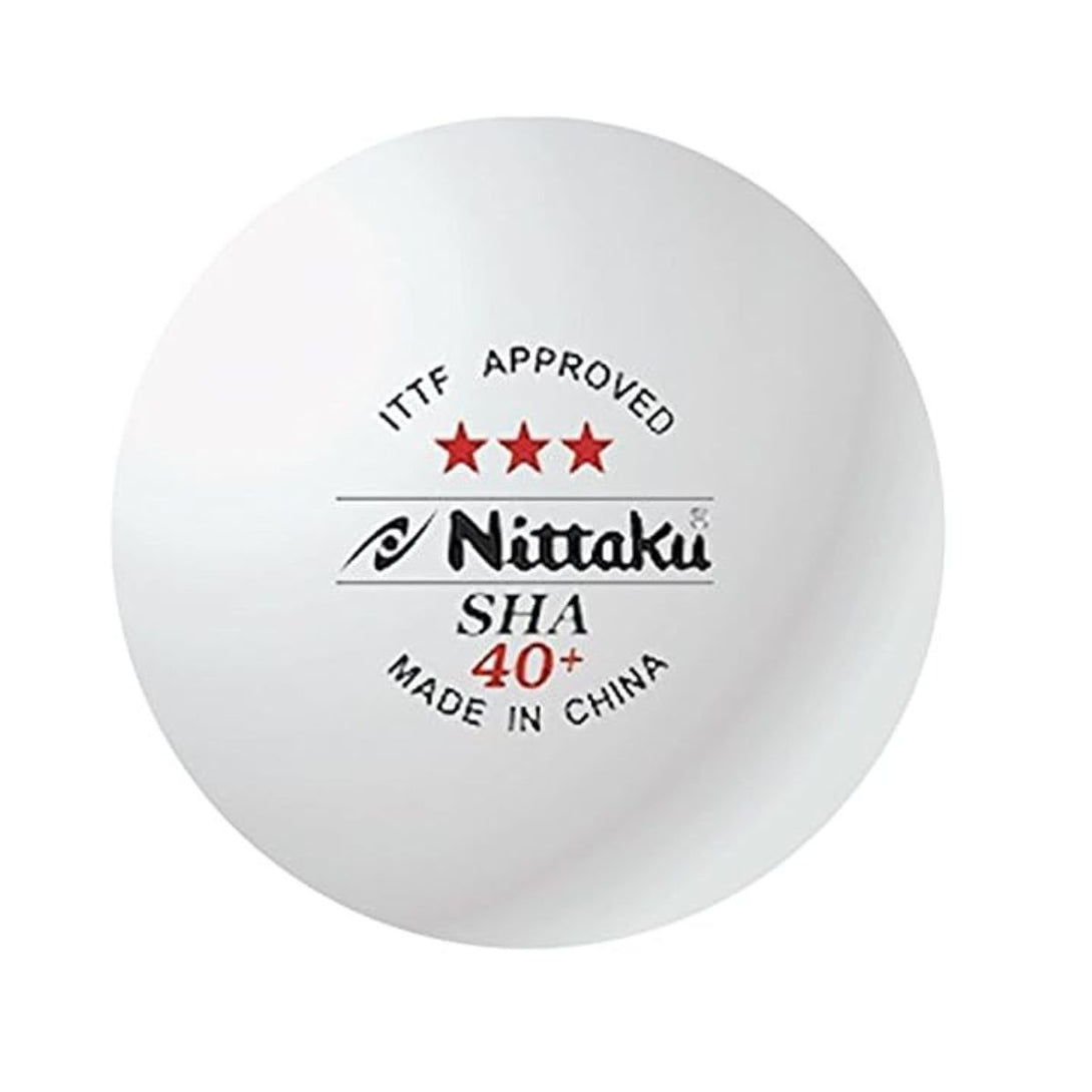 Nittaku Sha 40+ 3 Star Table Tennis Ball