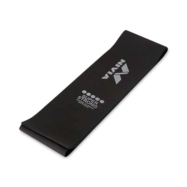 Nivia Super Strong Resistance Exercise Band-Black