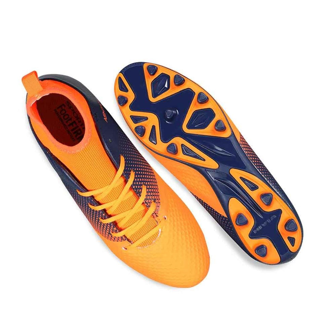 Nivia Ashtang Football Studs (Orange)