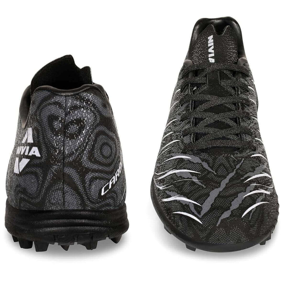 Nivia Carbonite 6.0 Football Turf Shoe-Black